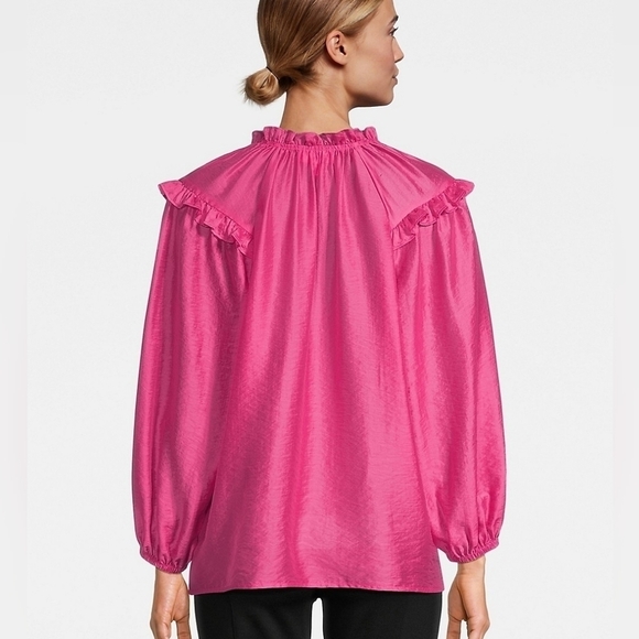 BNWT Hudson  North Pink Blouse - Picture 7 of 8
